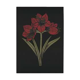 Ekelund Linneväveri Kapamaryllis kökshandduk 48x70 cm