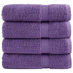 vidaXL Premium badhanddukar SOLUND 4 st 100x150 cm 600 gsm