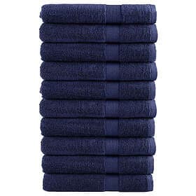 vidaXL Premium handdukar SOLUND 10 st 100x200 cm 600 gsm