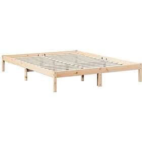 vidaXL Bed Frame extra long 160x220 cm solid pine