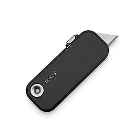The James Brand Palmer Black Aluminum Straight TJBKN121100-00