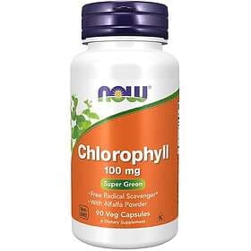 Now Foods Chlorophyll, 100mg 90 Vege Capsules