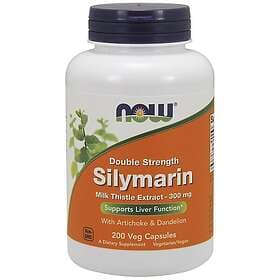 Now Foods Silymarin with Artichoke & Dandelion, 300mg 200 Vege Capsules