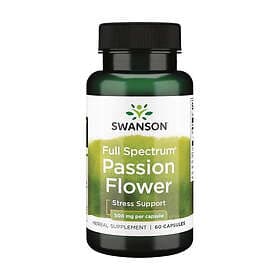 Swanson Full-Spectrum Passion Flower, 500mg 60 Capsules