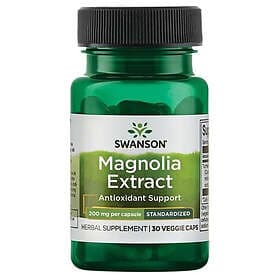 Swanson Magnolia Extract, 200mg 30 Vege Capsules