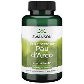 Swanson Pau d'Arco, 500mg 100 Capsules