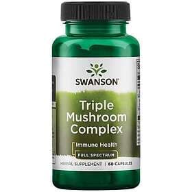 Swanson Triple Mushroom Complex 60 Capsules