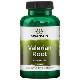 Swanson Valerian Root, 475mg 100 Capsules