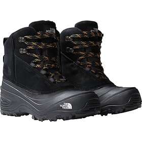 The North Face Chilkat Kids' Lace V WP Waterproof Hiking BLACK/ Boots Almond But