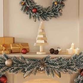 vidaXL Christmas Tree 2 pcs 30 cm Solid Pine