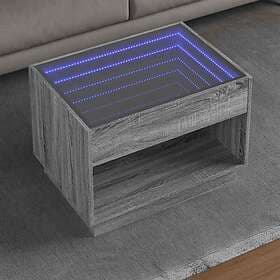 vidaXL Coffee Table 70x50x50 cm Sonoma Grey