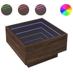 vidaXL Coffee Table 50x50x30 cm Engineered Wood Brown