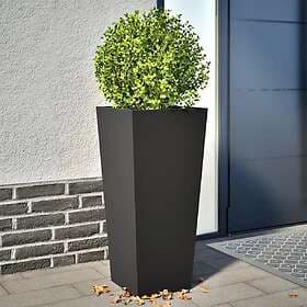 vidaXL Plant Pot 2-pack 35x35x75 cm Steel