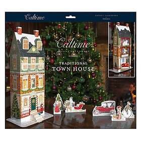 Traditional Town House 3D House 450mm x 370mm Advent Calendar
