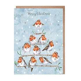 Wrendale Rockin Robins A5 Advent Calendar
