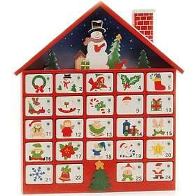 Wooden House Advent Calendar