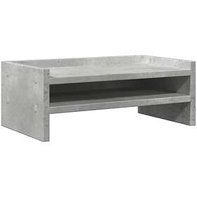 vidaXL TV Stand concrete grey 42x24x16 cm engineered wood