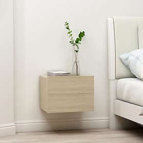 vidaXL Nightstand Sonoma Oak 40x30x30cm Chipboard 819658