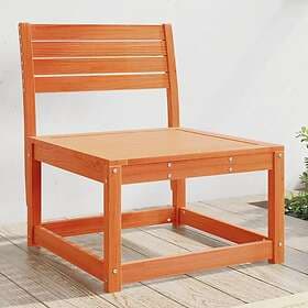 vidaXL Garden sofa wax brown solid pine