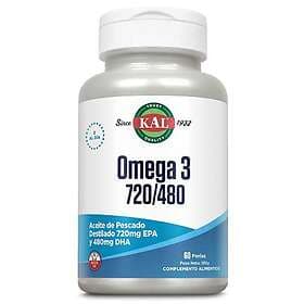 KAL Essentiell Fettsyra Omega 3 720/480 60 Softgels