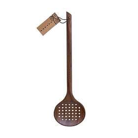 Satake Valnöt Slotted Spoon 33.5 cm