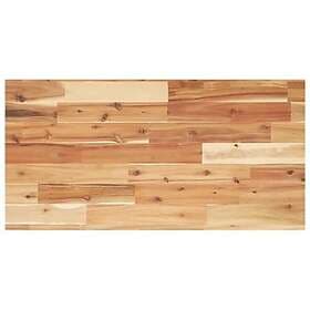 vidaXL Bathroom Countertop treated 60x40x2 cm solid acacia wood