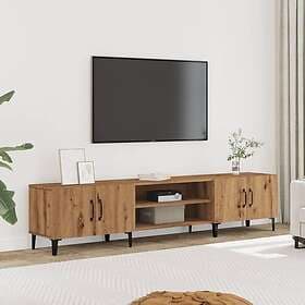 vidaXL Tv-bänk artisian ek 180x31,5x40 cm konstruerat trä