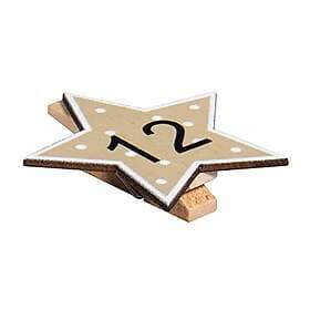 Rayher Wooden Pegs for DIY Advent Calendar