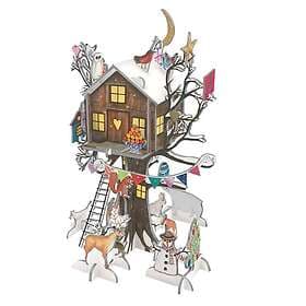 Roger la Borde Tree House New Pop and Slot 3D Advent Calendar