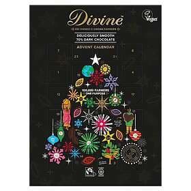 Divine Vegan Dark Chocolate Advent Calendar 85g