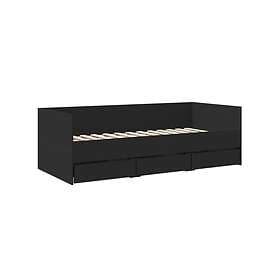 vidaXL Dagbädd Storage Bed 90x200cm
