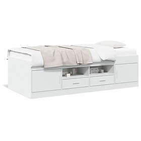 vidaXL Dagbädd Storage Bed 100x200cm