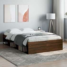 vidaXL Bed Frame 120x200 cm oak
