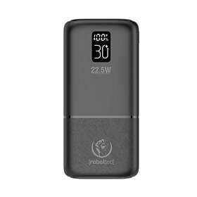 Rebeltec P30 30000mAh med 2x USB-A, USB-C 22,5W