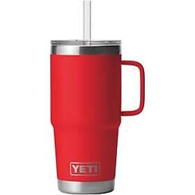 Yeti Rambler Straw Mug, resque red YET70000003411