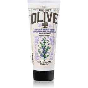 Korres Pure Greek Olive & Rosemary Flower Moisturizing Body Cream with Olive Oil
