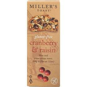Artisan Biscuits Toast Cranberry & Raisin Gluten-Free 100g