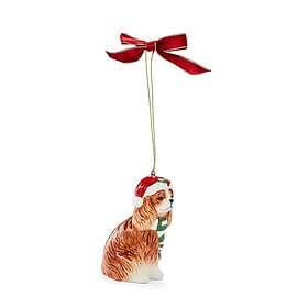 Spode Christmas Tree Ornament, King Charles Spaniel