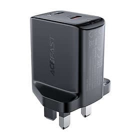 Acefast A4 PD UK Väggladdare USB-C 20W