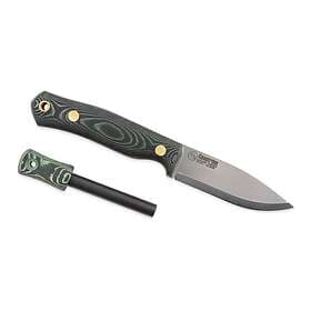 Casström No.8 SFK Green Micarta with firestriker CM12827