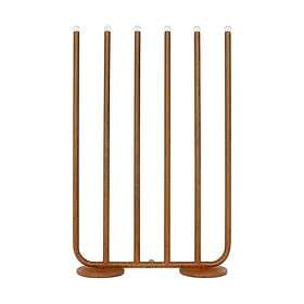 Konsthantverk December Ateljé 2023 Candlestick Rust 6-Armed