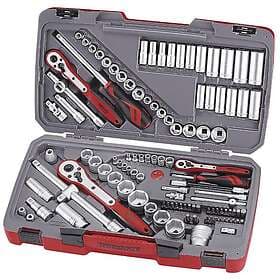Teng Tools TM111 Socket Wrench Set 1/4in 3/8in 1/2in Drive