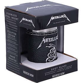 Nemesis Now Metallica The Black Album Shot Glass 7,5cm