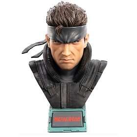 First4Figures Metal Gear Solid (Solid Snake Life-Size Bust) RESIN Statue