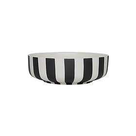 OYOY Toppu decorative bowl Ø20cm Black-white