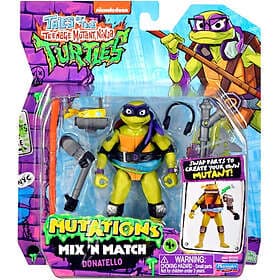 Teenage Mutant Ninja Turtles Mutations Mix n Match 10cm Figure Donatello