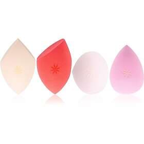 Brushworks Everything Face Sponge Set Complexion Applikatorset 4 st