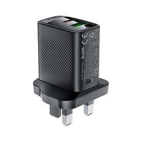 Acefast A99 GaN Fast Dual Port Charger 30W USB-C USB-A (UK)