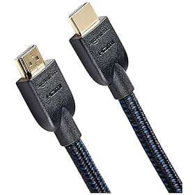 Amazon Basics HDMI-kabel, 18 Gbit/s, hög hastighet, 4K vid 60 Hz, 2160p 3 m