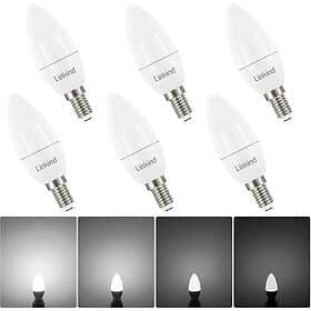 Linkind dimbar E14 lampa 4,2W 6 stycken